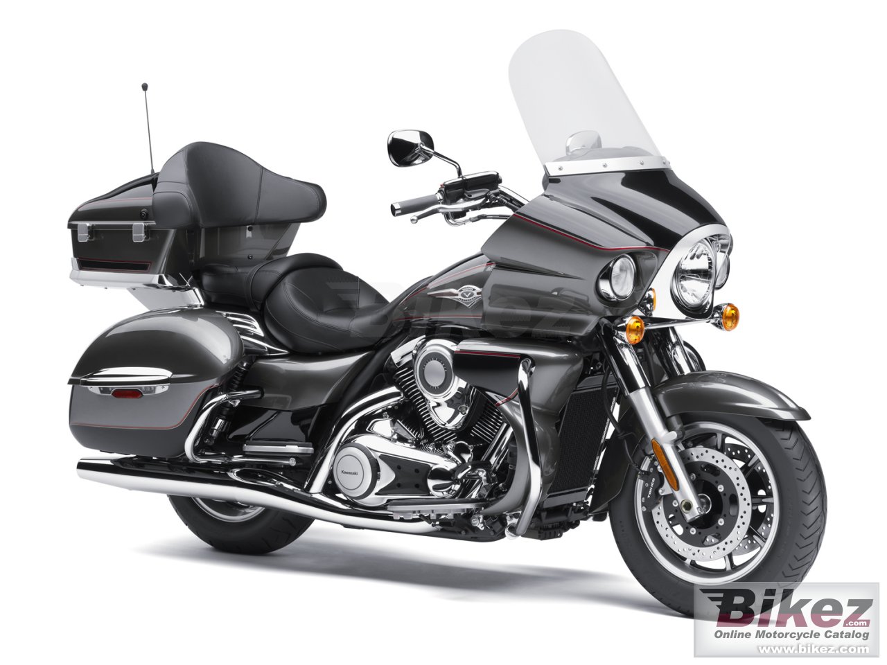 Big Kawasaki vulcan 1700 voyager picture and wallpaper from Bikez.com